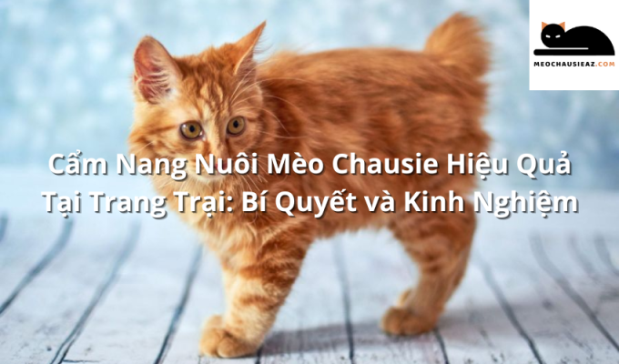 Cẩm Nang Nuôi Mèo Chausie Hiệu Quả Tại Trang Trại: Bí Quyết và Kinh Nghiệm